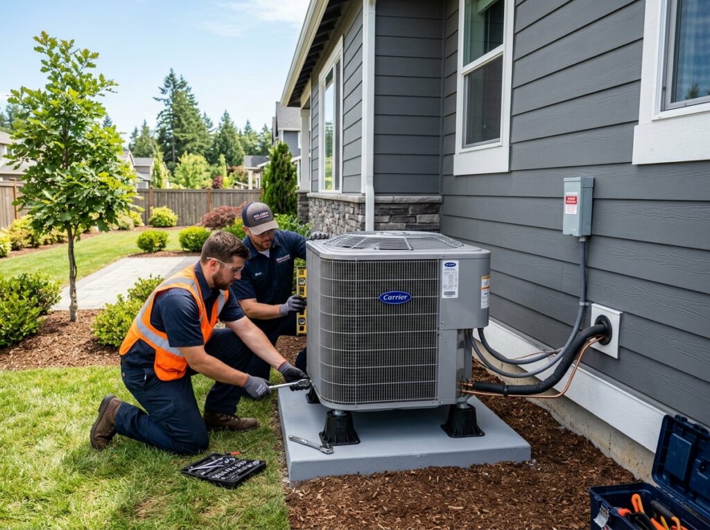 cost for new hvac system installed