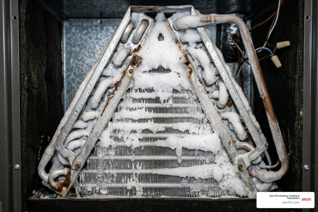 AC frozen coil