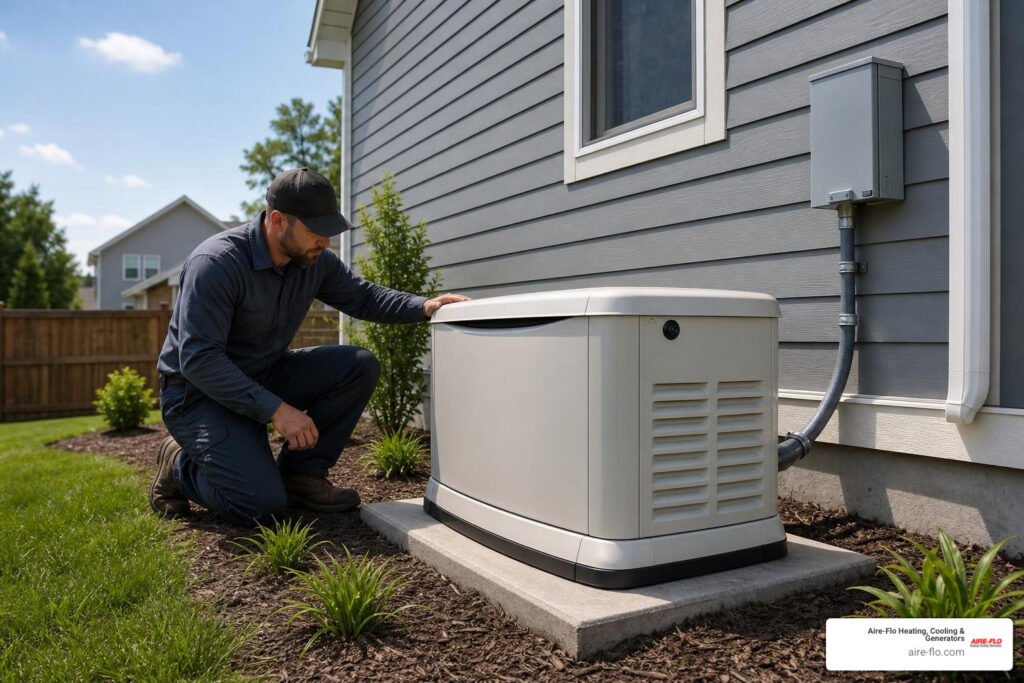generator installation cost Columbus