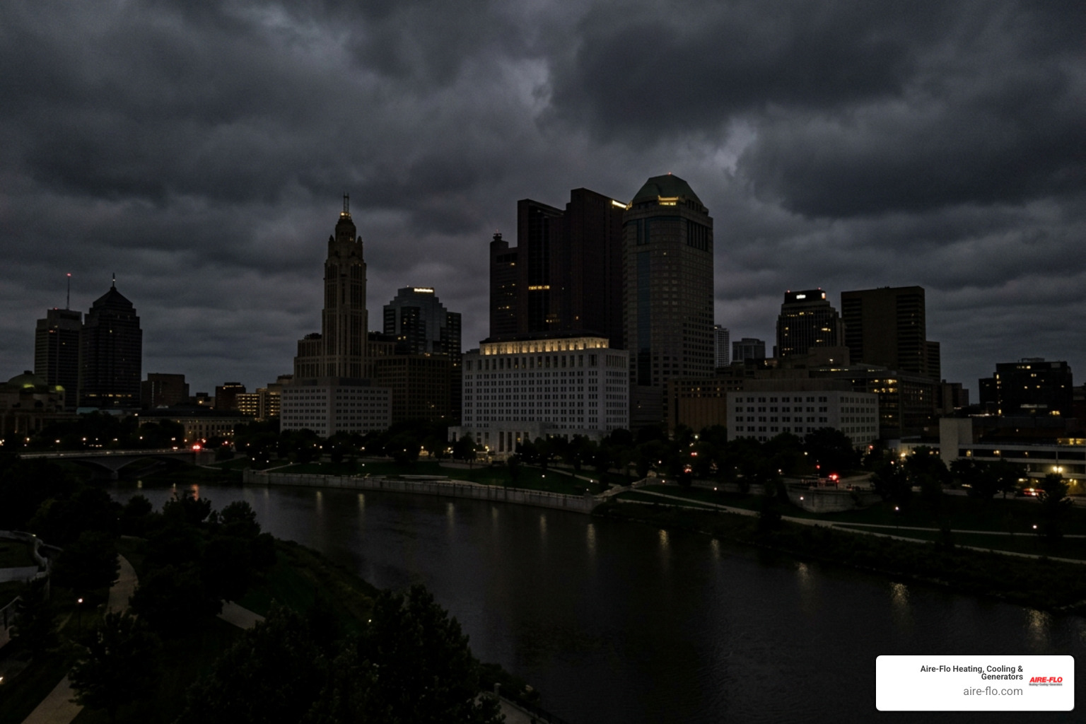 Columbus power outage history
